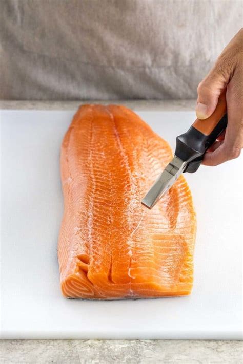 Remove salmon skin YouTube