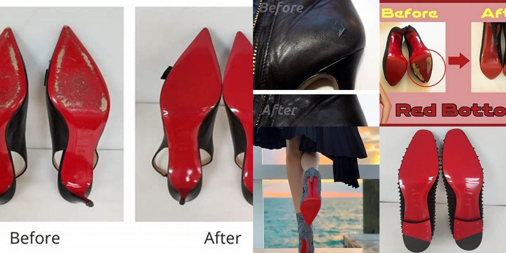 How To Repair Red Bottom Shoes