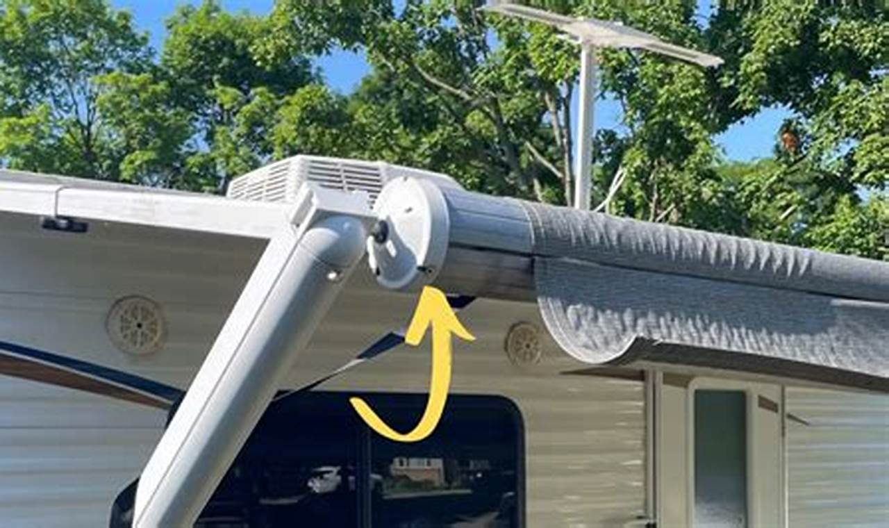 How To Replace Rv Awning Fabric On Electric Awning