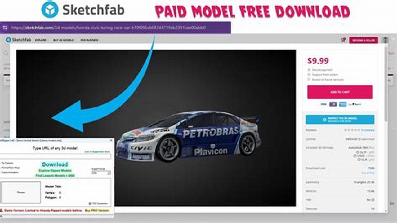 How To Rip Sketchfab Models 2024