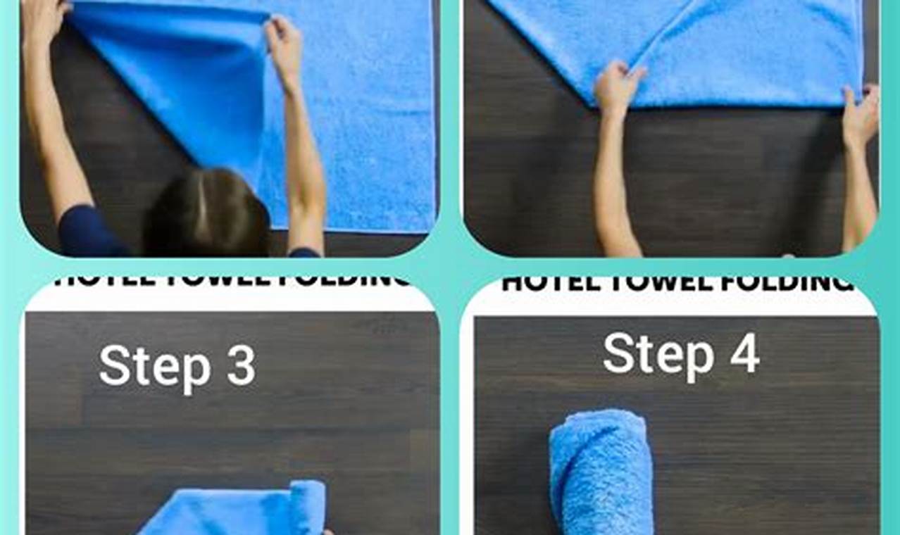 How To Roll Kitchen Towels