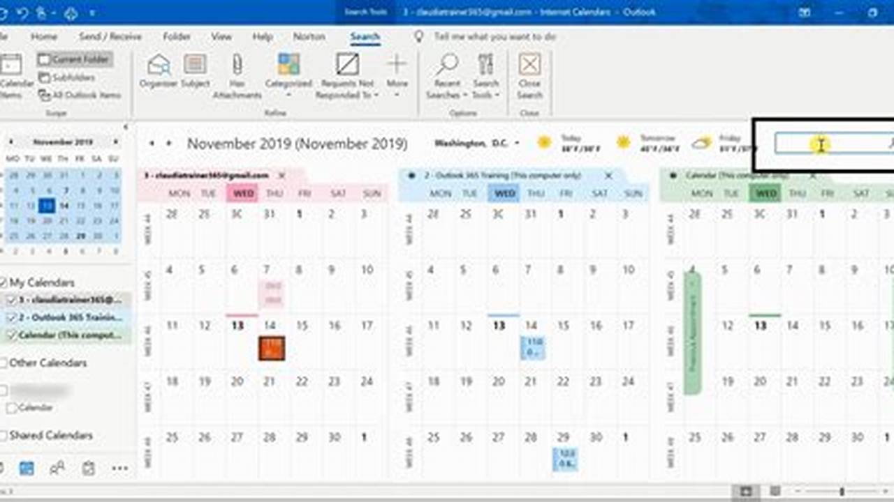 How To Search In Calendar