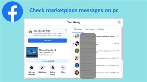How To See Facebook Marketplace Messages?