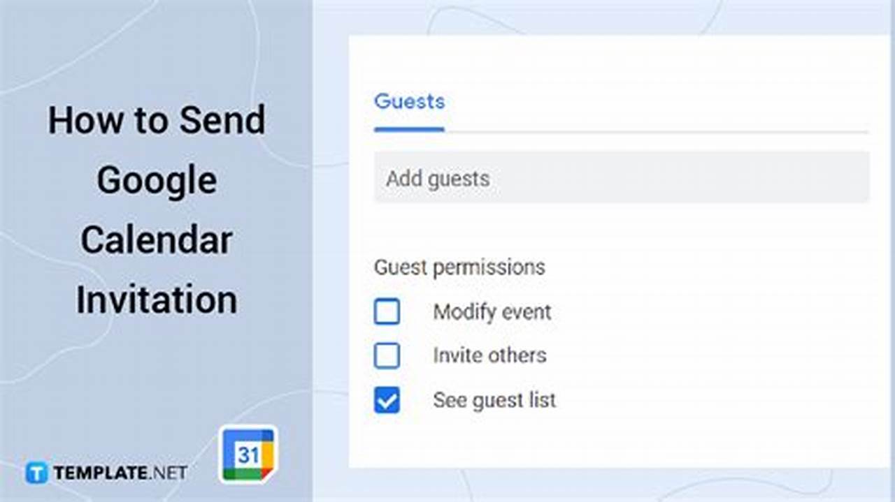 How To Send An Invitation Google Calendar