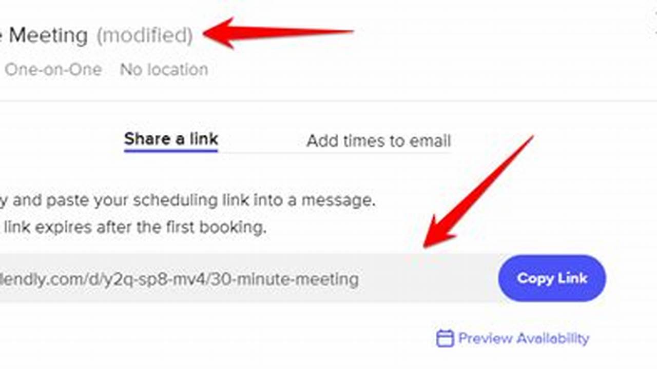 How To Send Calendly Link