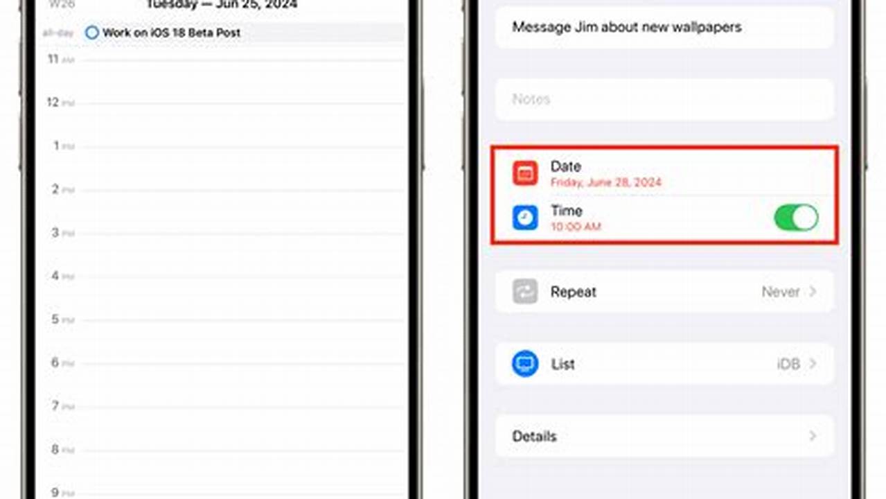 How To Set A Calendar Reminder On Iphone