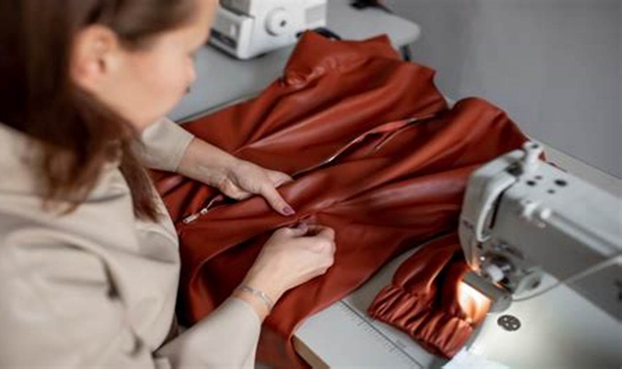 How To Sew Leather To Fabric