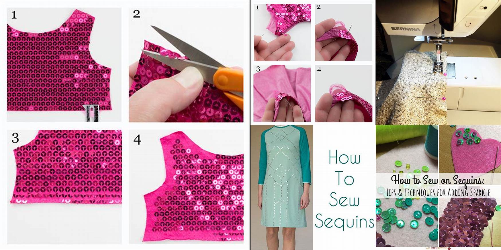 How To Sew Sequins On A Dress