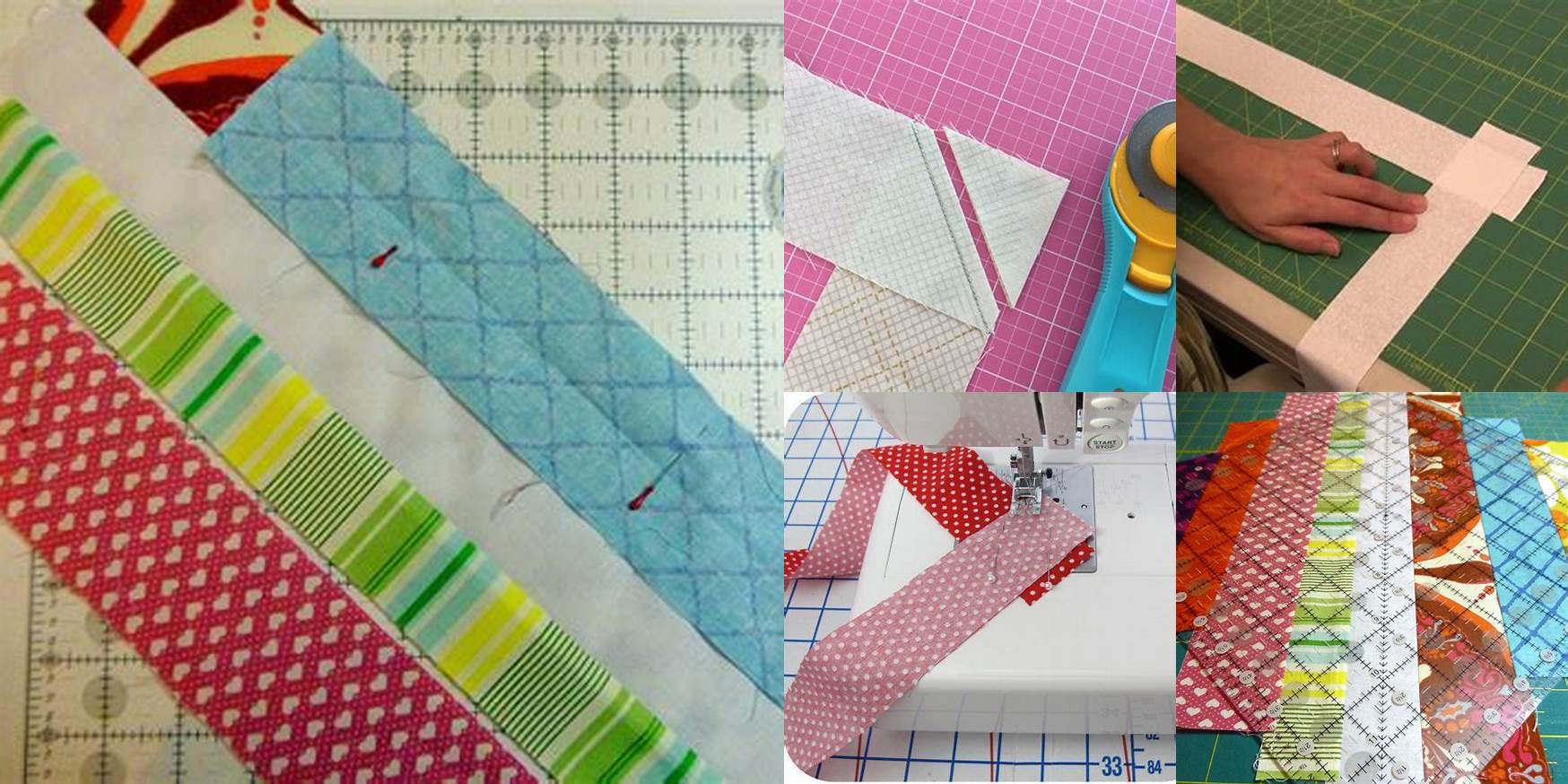 How To Sew Strips Of Fabric Together