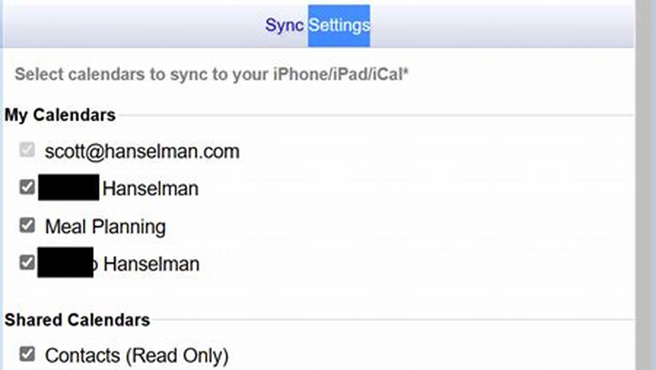 How To Share A Google Calendar From Iphone