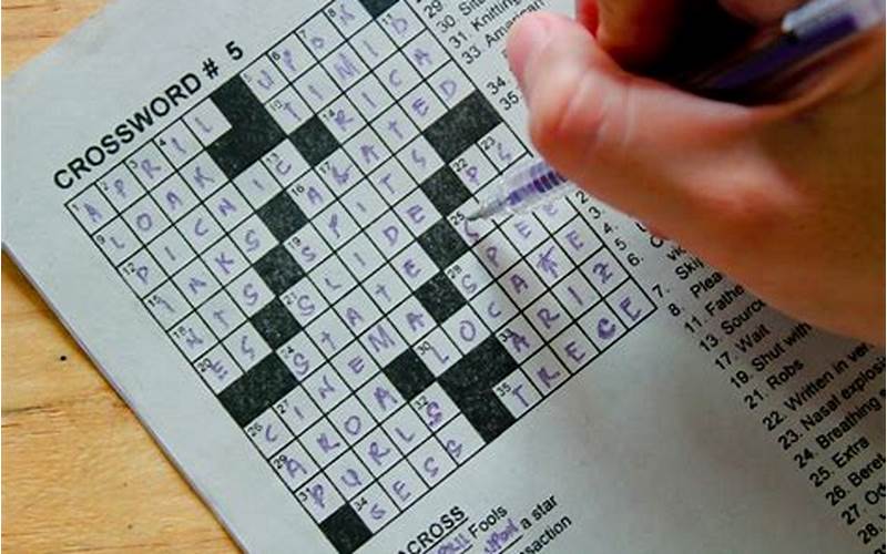 How To Solve Crossword Puzzle