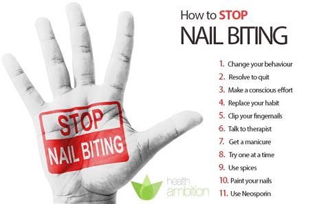 How To Stop Biting Nails