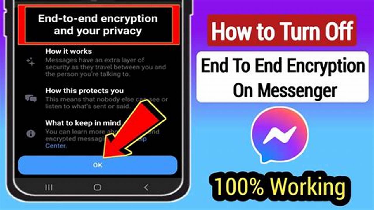 How To Stop End To End Encryption Messenger