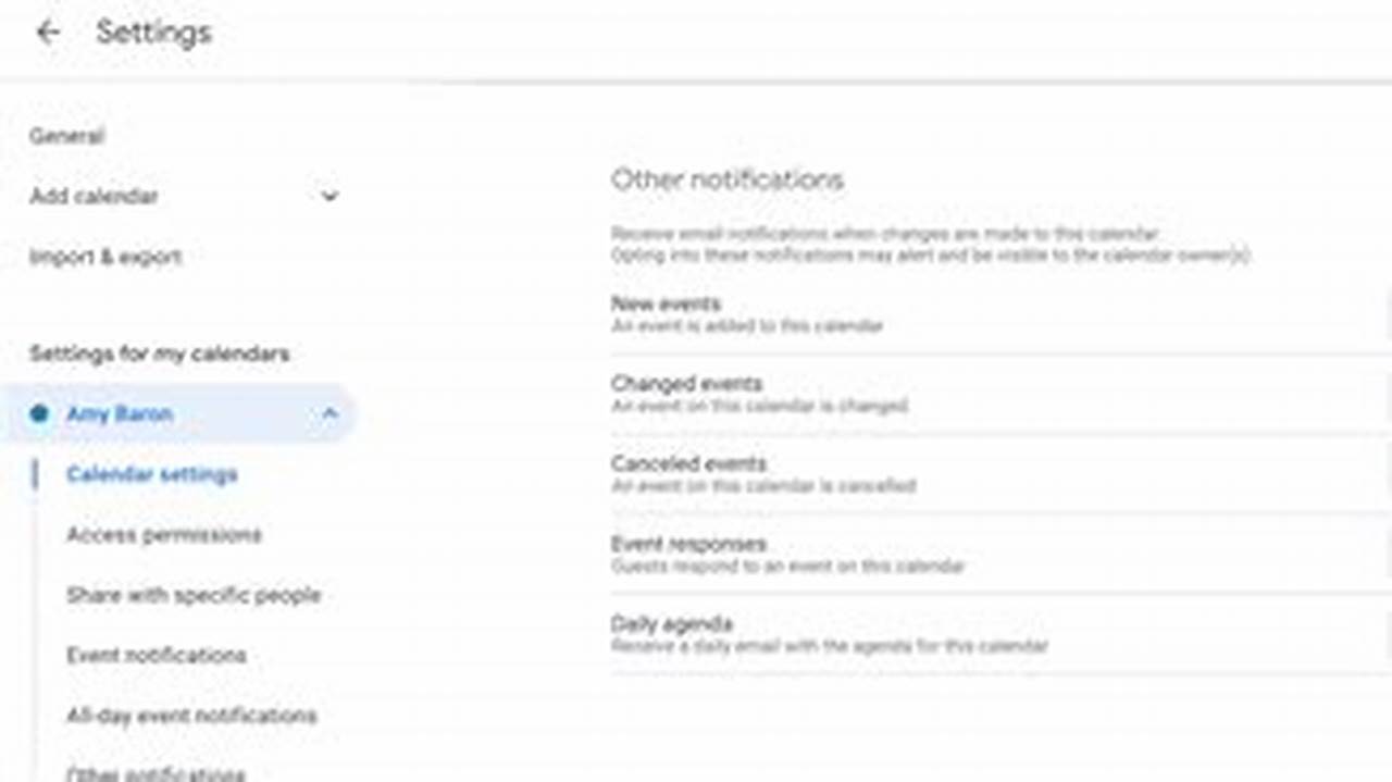 How To Stop Notifications From Google Calendar