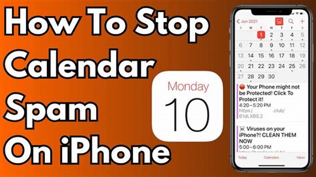 How To Stop Spam Calendar Events