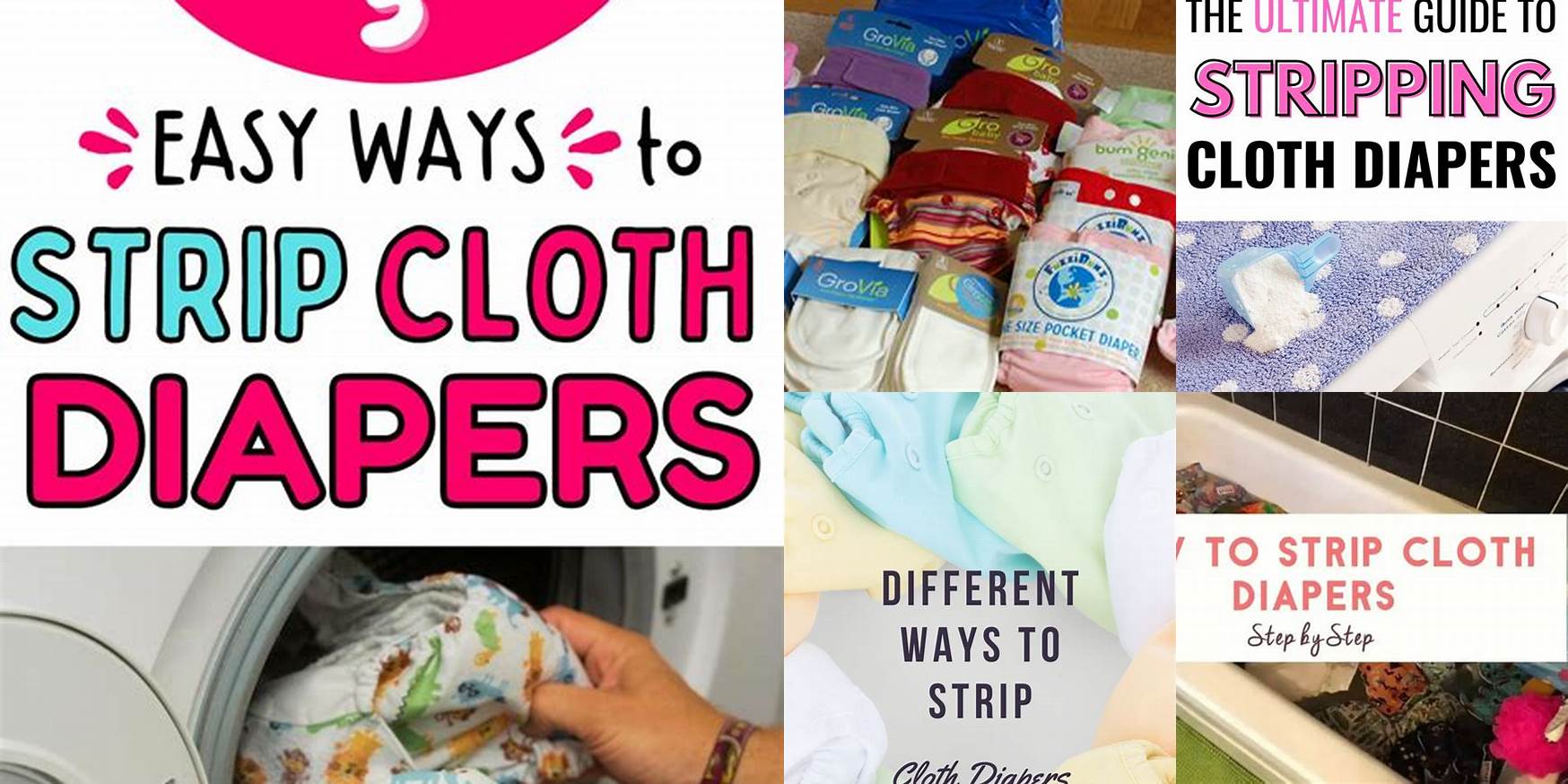 How To Strip Cloth Diapers With Vinegar