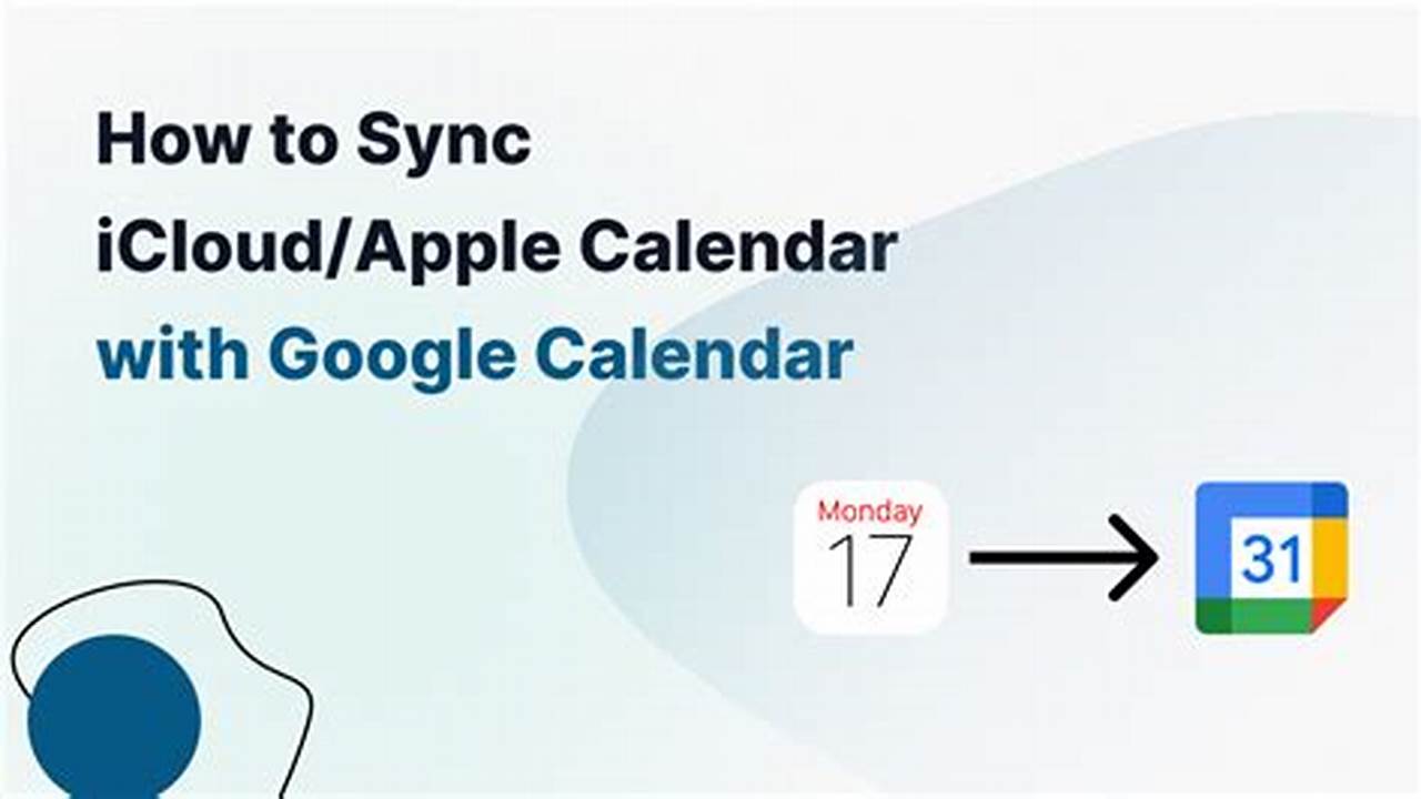 How To Sync Icloud Calendar With Google Calendar