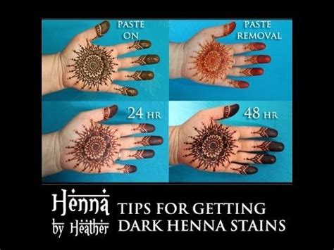 Taking Care Of Henna Tattoo / Mehndi The Indian