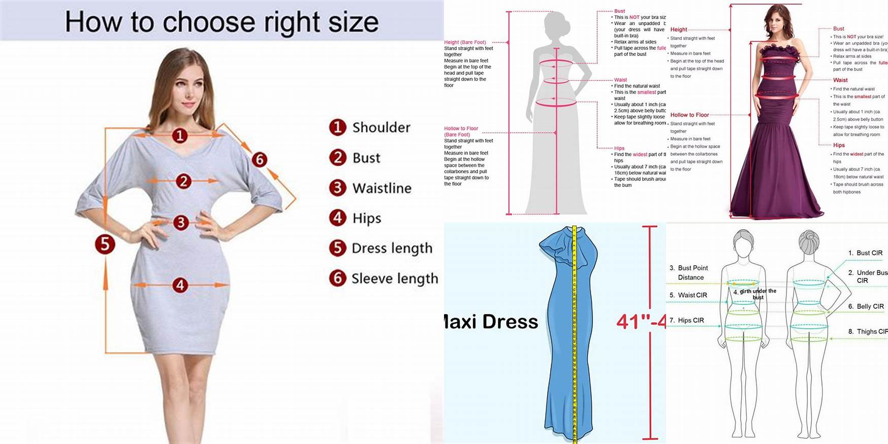 How To Take The Measurements Of A Dress