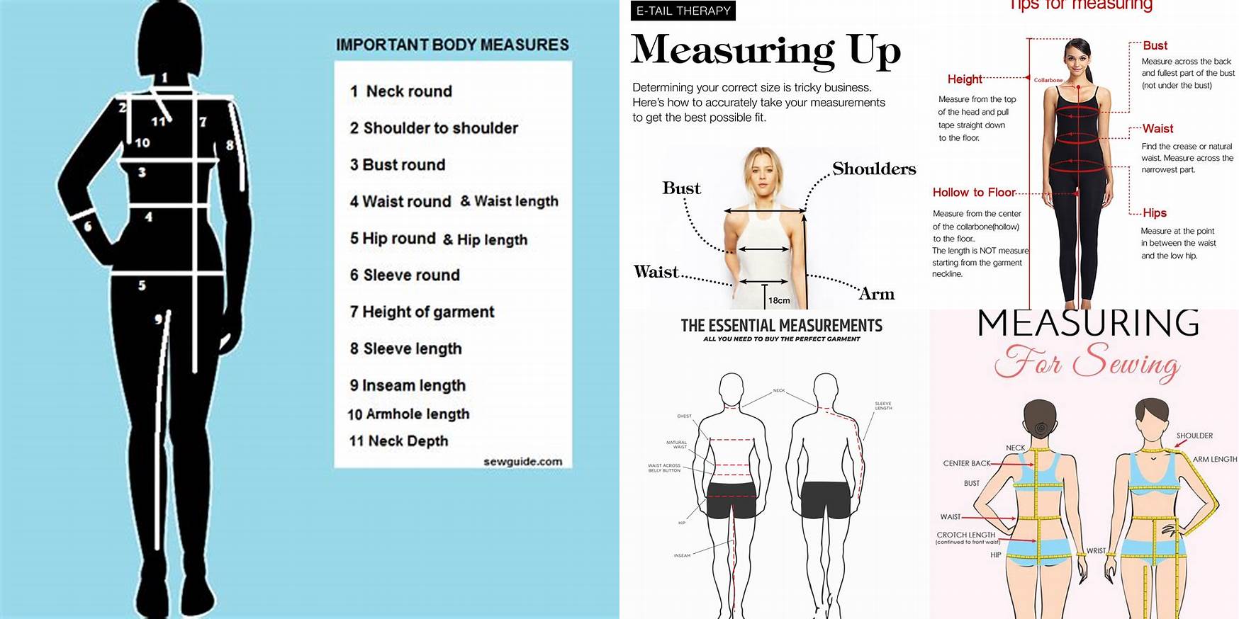 How To Take Your Measurements For Clothes