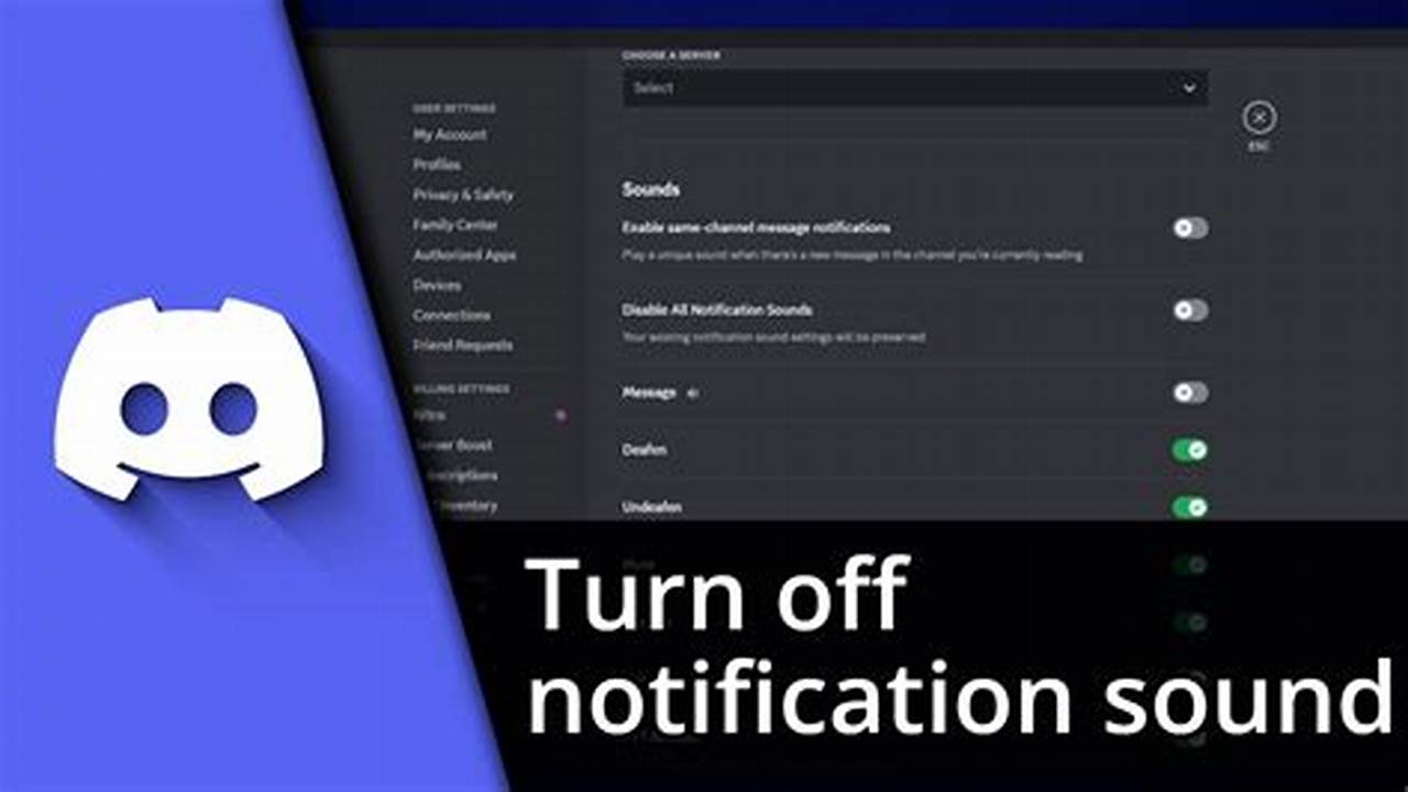 How To Turn Off Discord Sound Notifications., Images