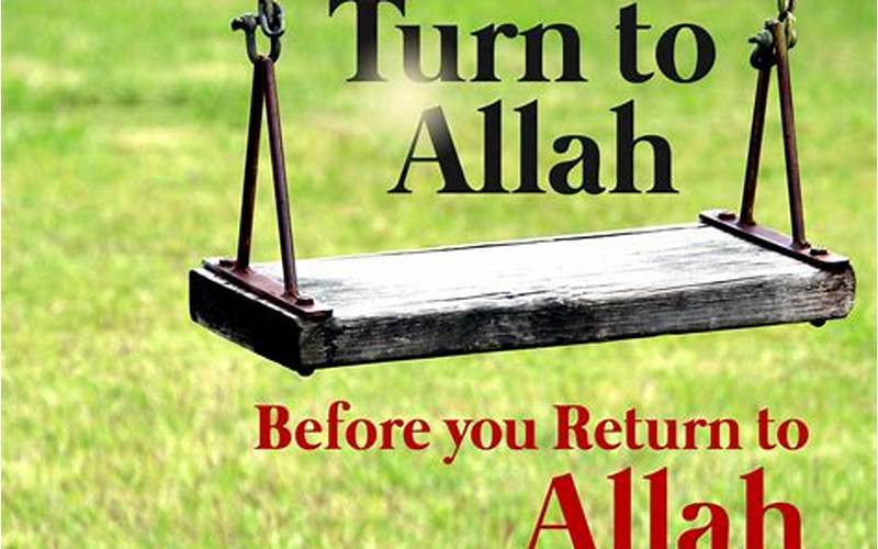 How To Turn To Allah
