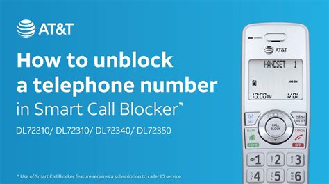 How To Unblock A Number On Landline Att