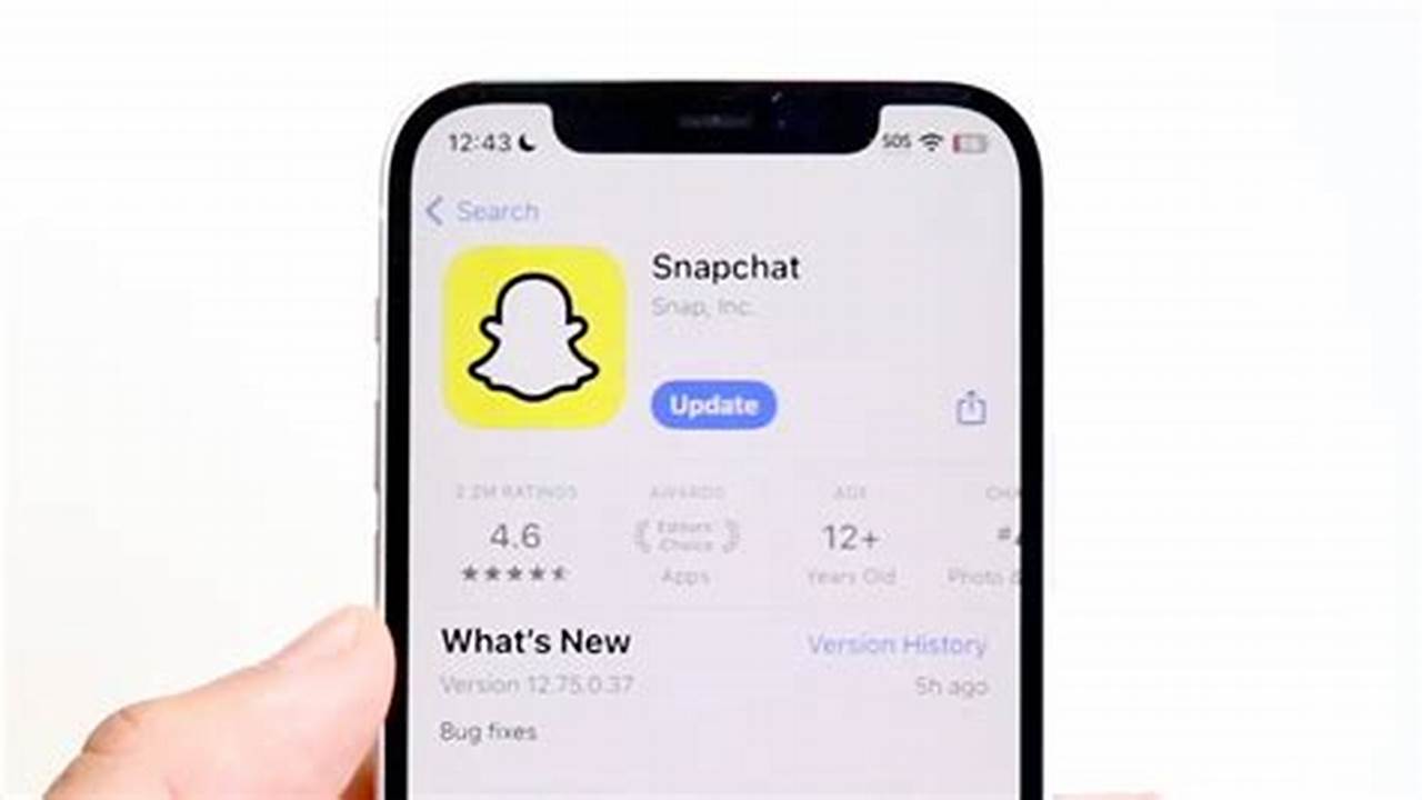 How To Update Snapchat 2024