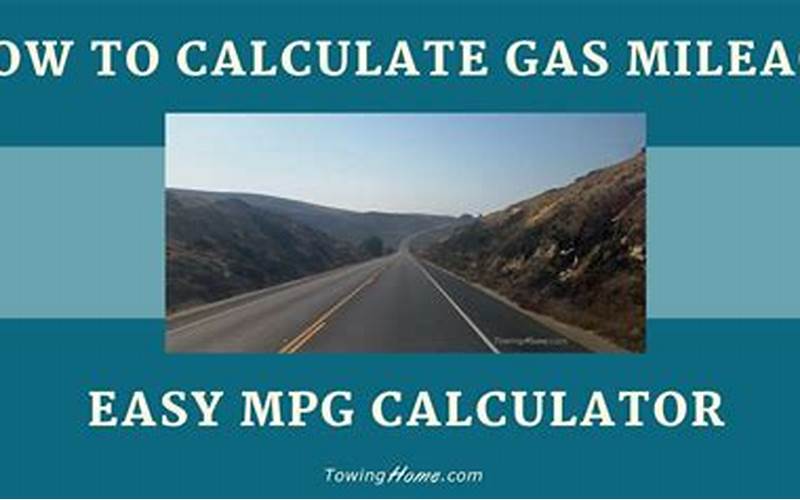 How To Use An Rv Mileage Calculator