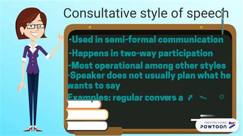How To Use Consultative Style Of Speech