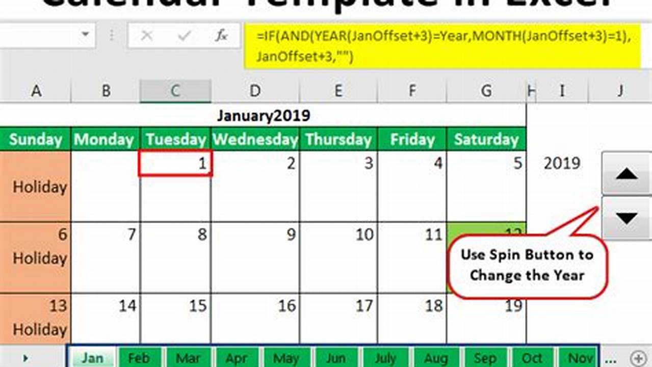 How To Use Excel As A Calendar