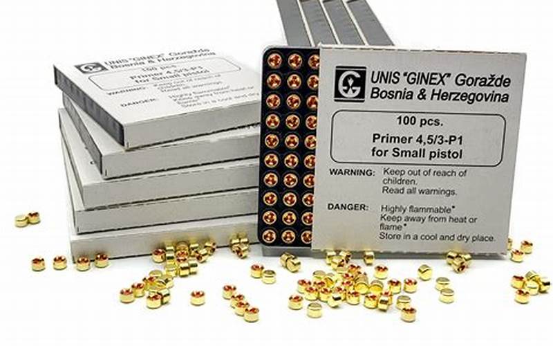 How To Use Ginex Small Pistol Primers