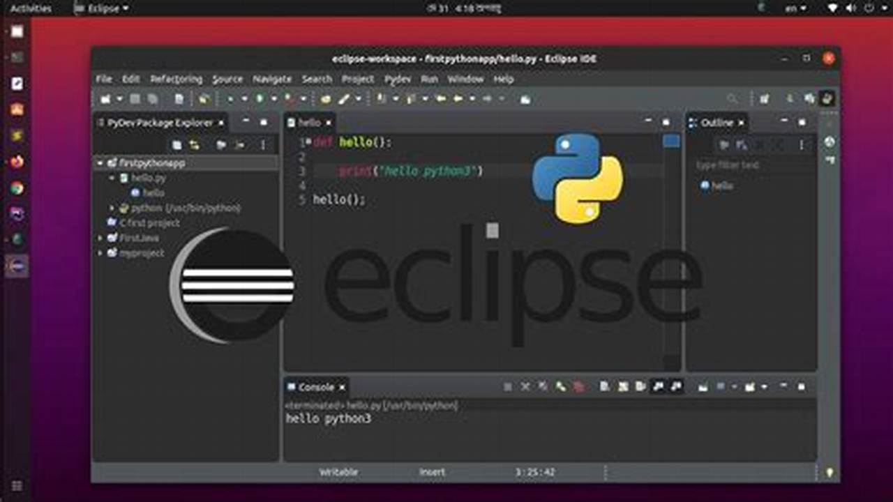 How To Use Python On Eclipse
