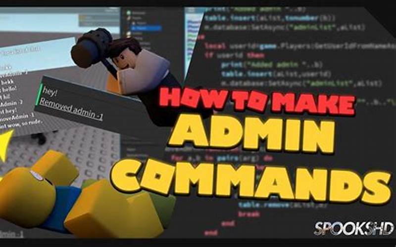 How To Use Roblox Admin Commands