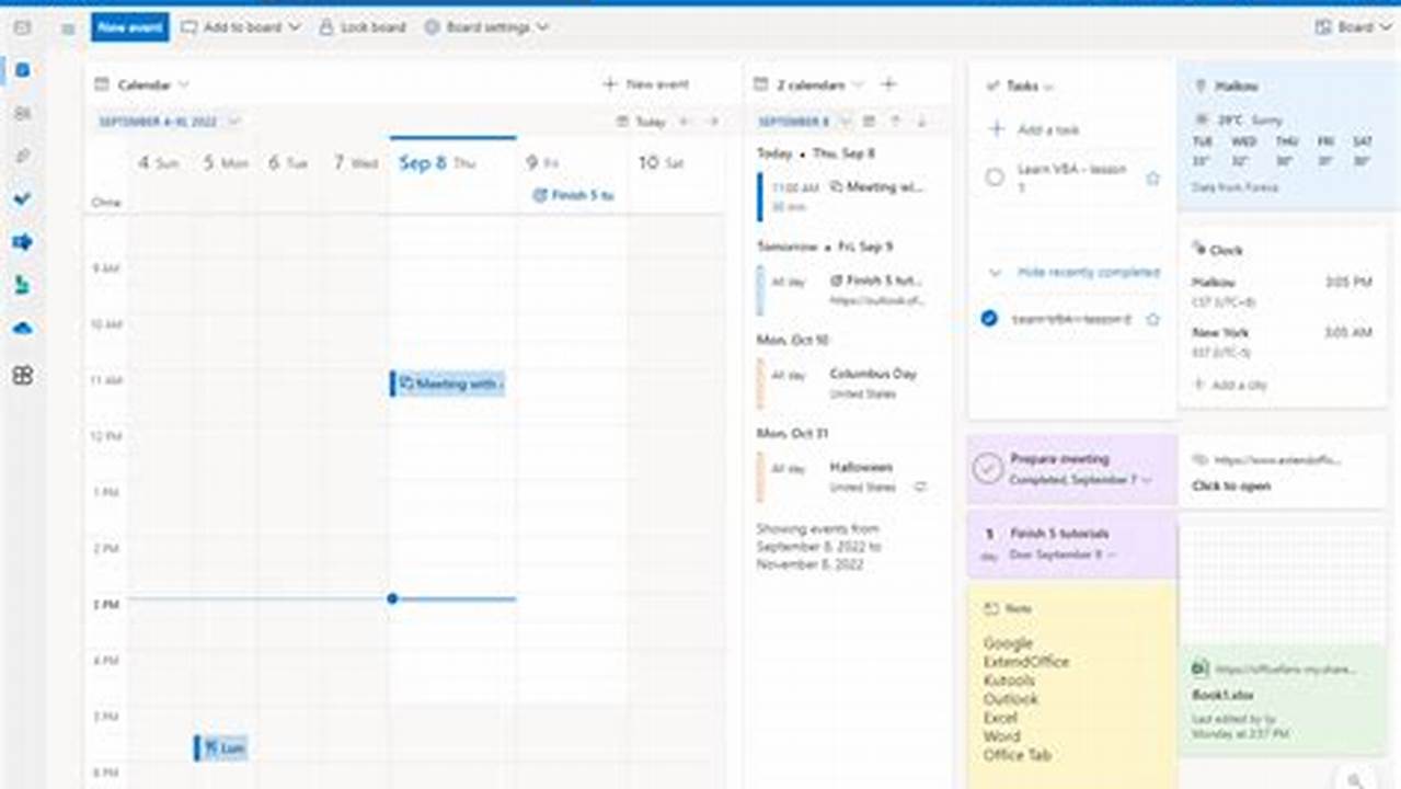 How To Use The Calendar