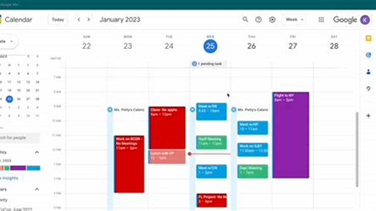 How To View A Google Calendar