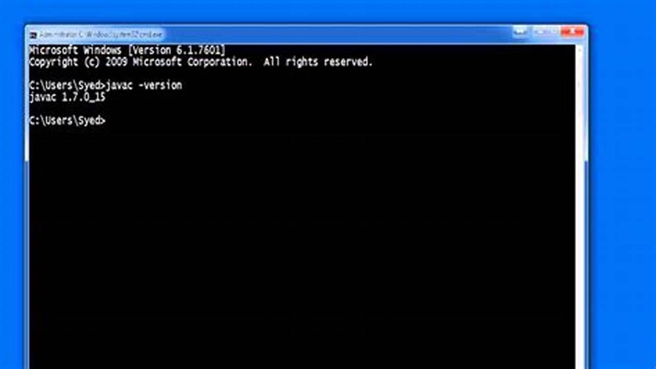 How To View Jdk Version