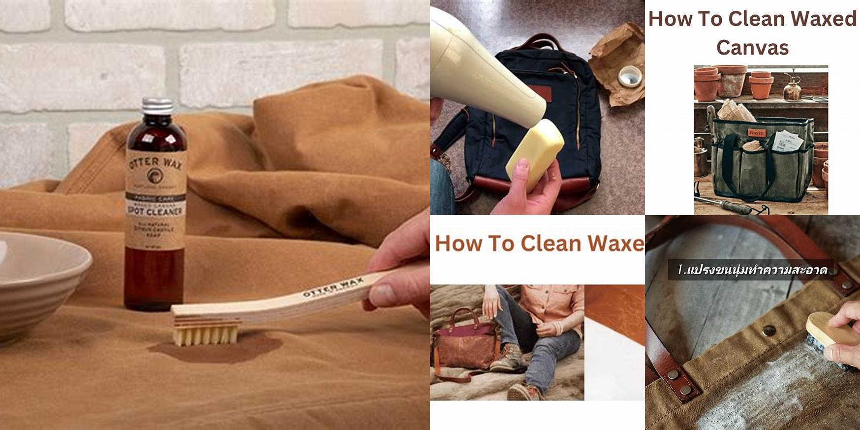 How To Wash Waxed Canvas