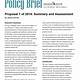 How To Write A Policy Brief Template