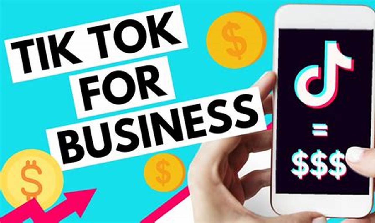 How much is TikTok for business