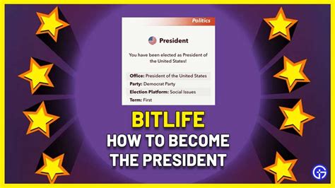How to Become President in Bitlife