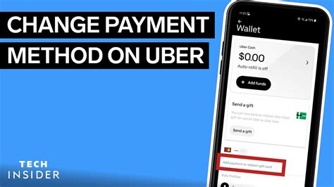 How to Change Your Default Payment Method on Uber