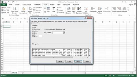 How to Convert Notepad to Excel?