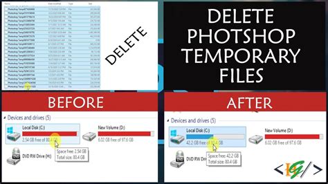 How to Delete Photoshop Temp Files?