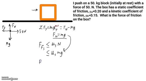 How to Find Force of Friction