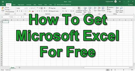 How to Get Excel for Free