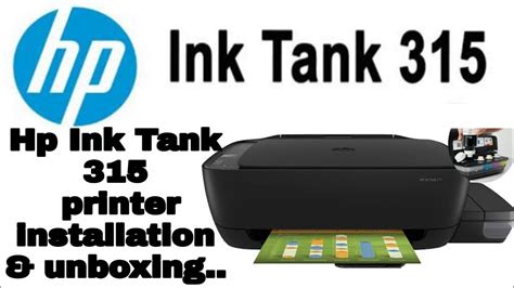 How to Install HP Ink Tank 315 Printer Driver