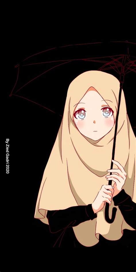 How to Install Wallpaper Anime Islamic Girl