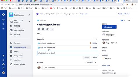How to Link Subtasks in Jira