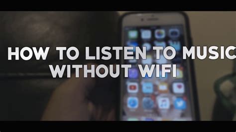How to Listen to Music Without WiFi